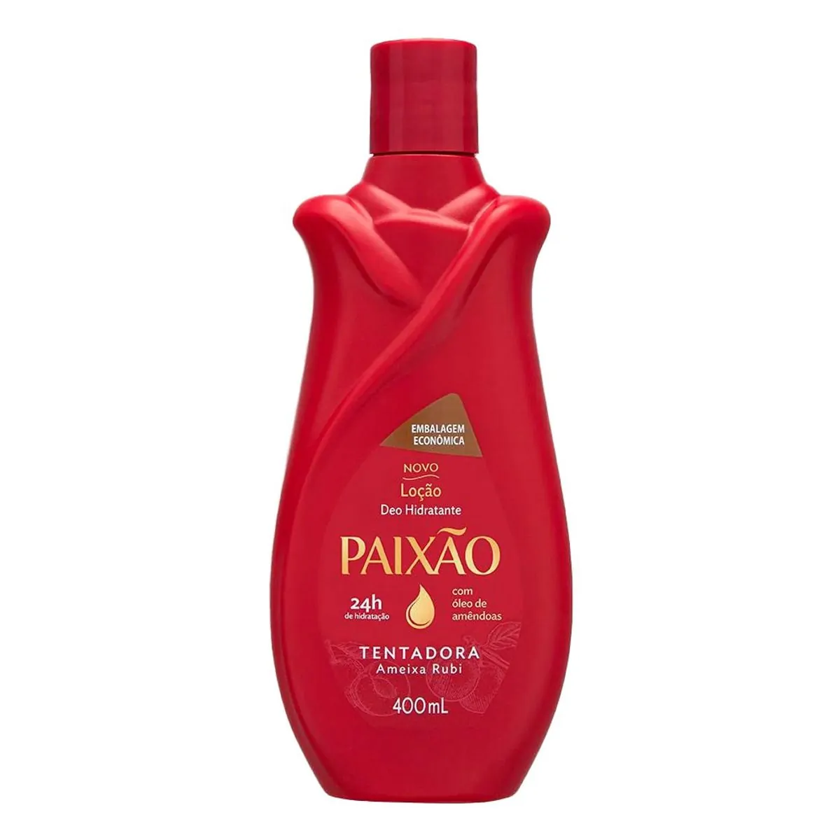 Hidratante Paixão Tentadora com Óleo de Amêndoas ação desodorante 400ml