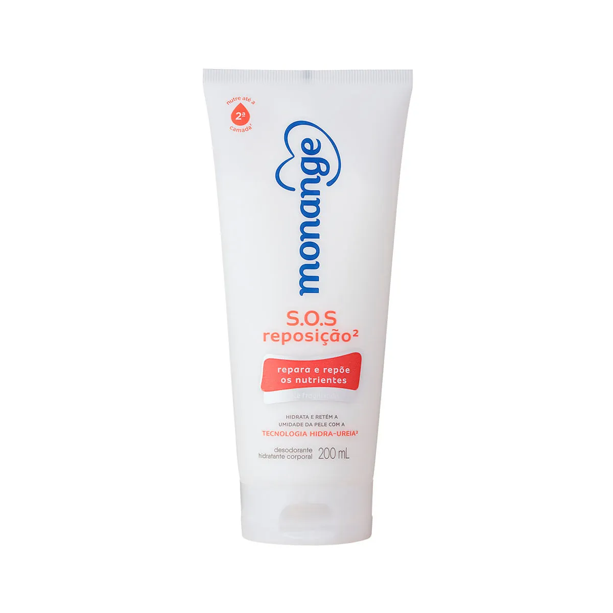Hidratante Desodorante SOS Reposição² Monange 200ml