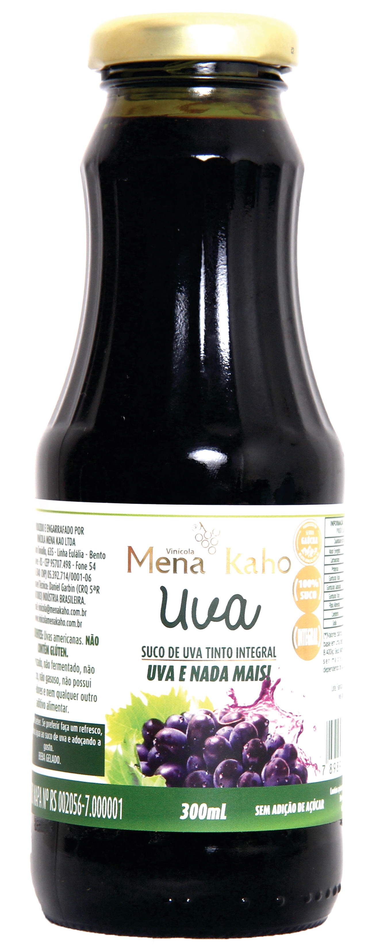 Suco De Uva Integ Trad 300ml Mena 1581
