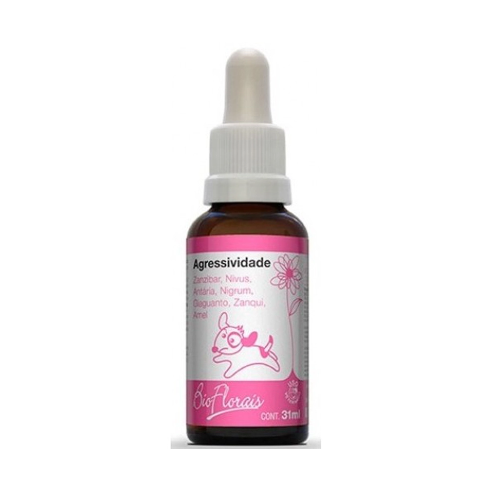Sistema de Terapia Bio Florais para Agressividade - 31 ml