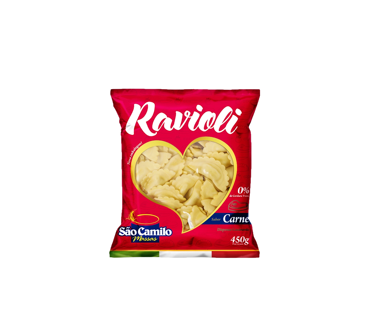 Raviole Sao Camilo Carne 450gr