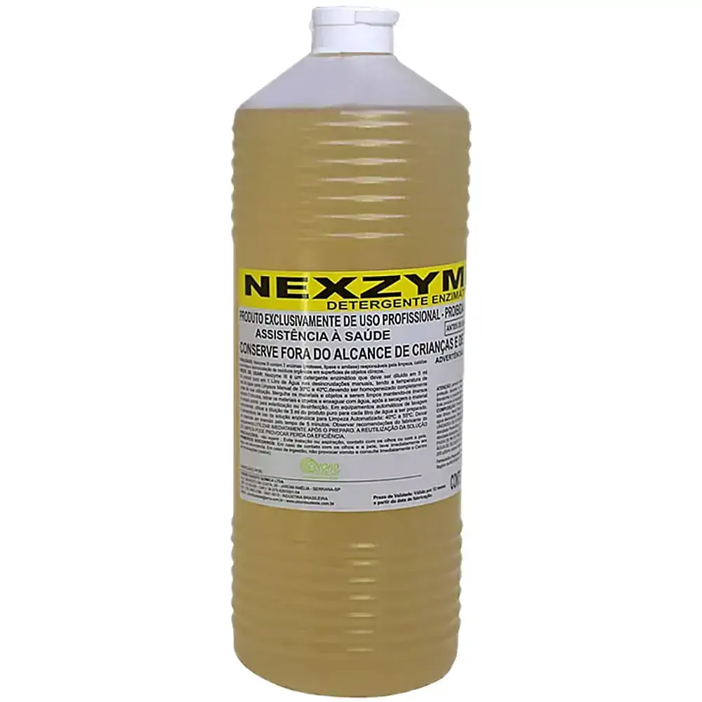 Detergente Enzimático Nexzyme V Cinord - 1 litroDetergente Enzimático Nexzyme V Cinord - 1 litro