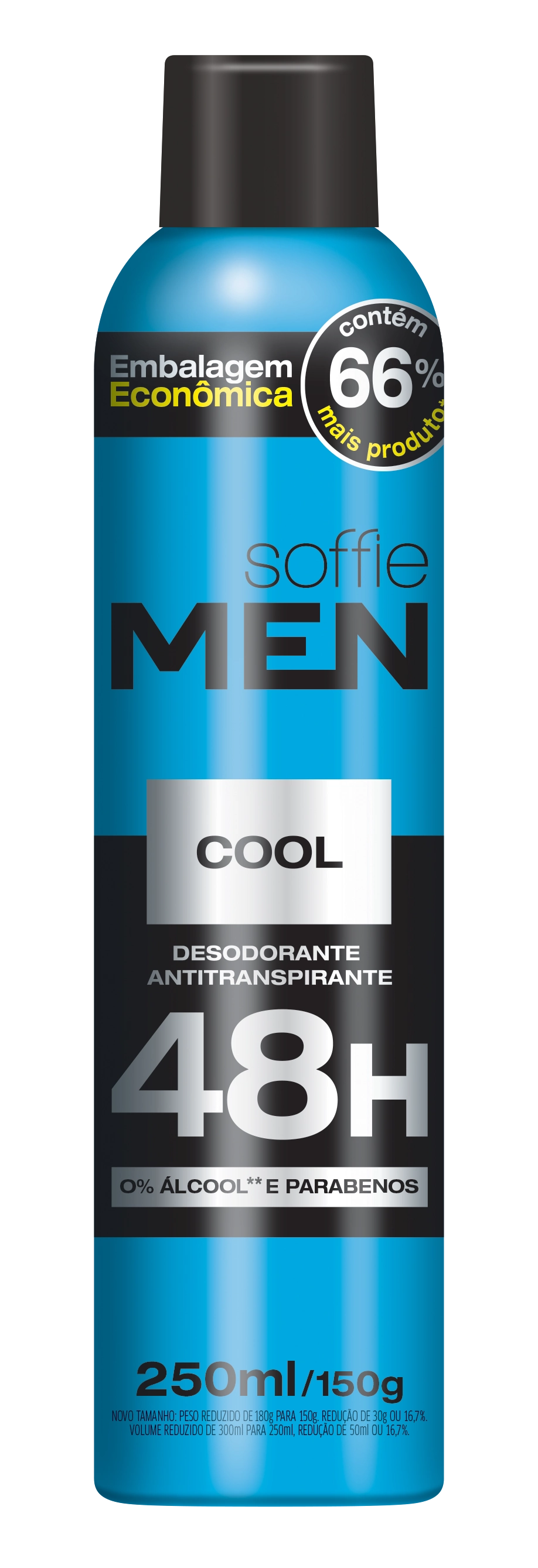 DESODORANTE AEROSOL SOFFIE MEN COOL 300ML