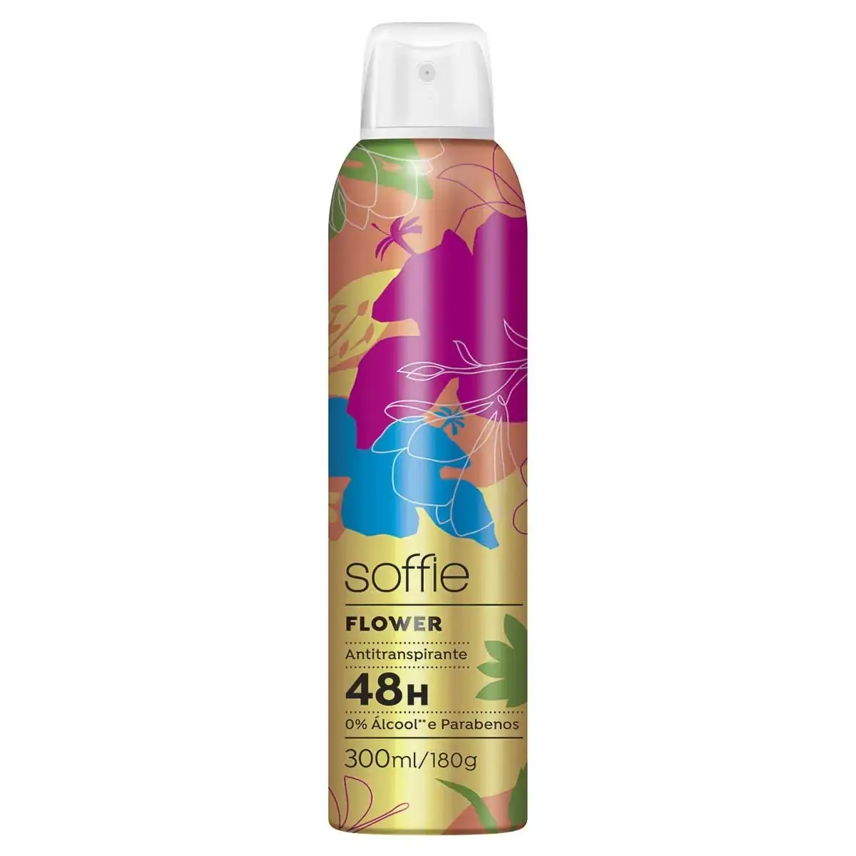 DESODORANTE AEROSOL SOFFIE FLOWER 300ML