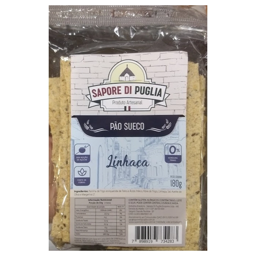 Pao Sueco Sapore Puglia Linhaca
