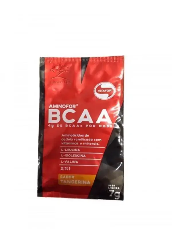 Bcaa Aminofor 7g Tangerina Vitafor