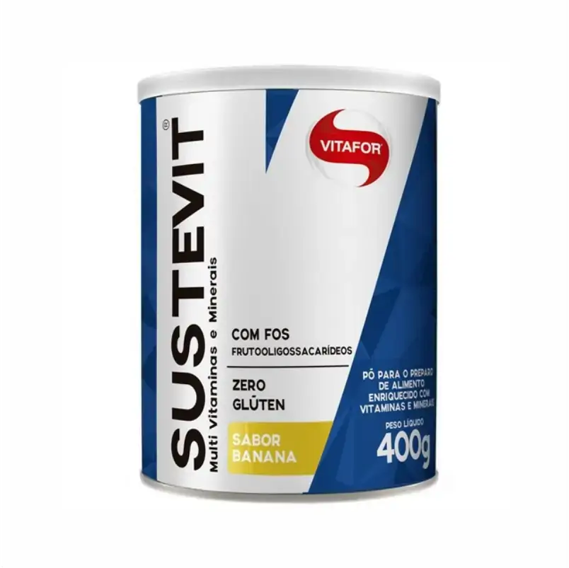 Sustevit Fibras e 27 Vitaminas e Minerais Banana Vitafor 400g