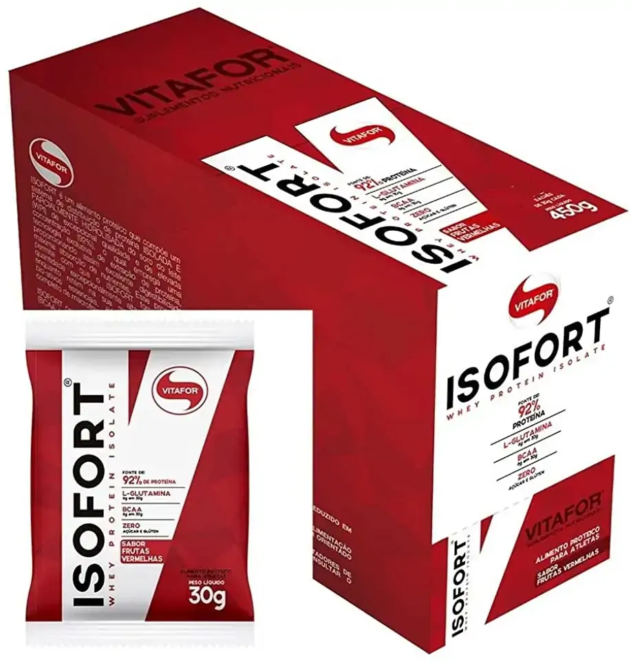 Isofort Baunilha 15 Sachês 30g Vitafor