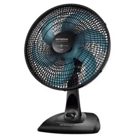Vent Mondial 127v 40cm Mesa Maxi Pto Azul