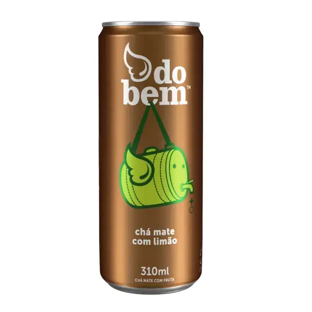 Chá Mate C/limão 310ml Lata Do Bem