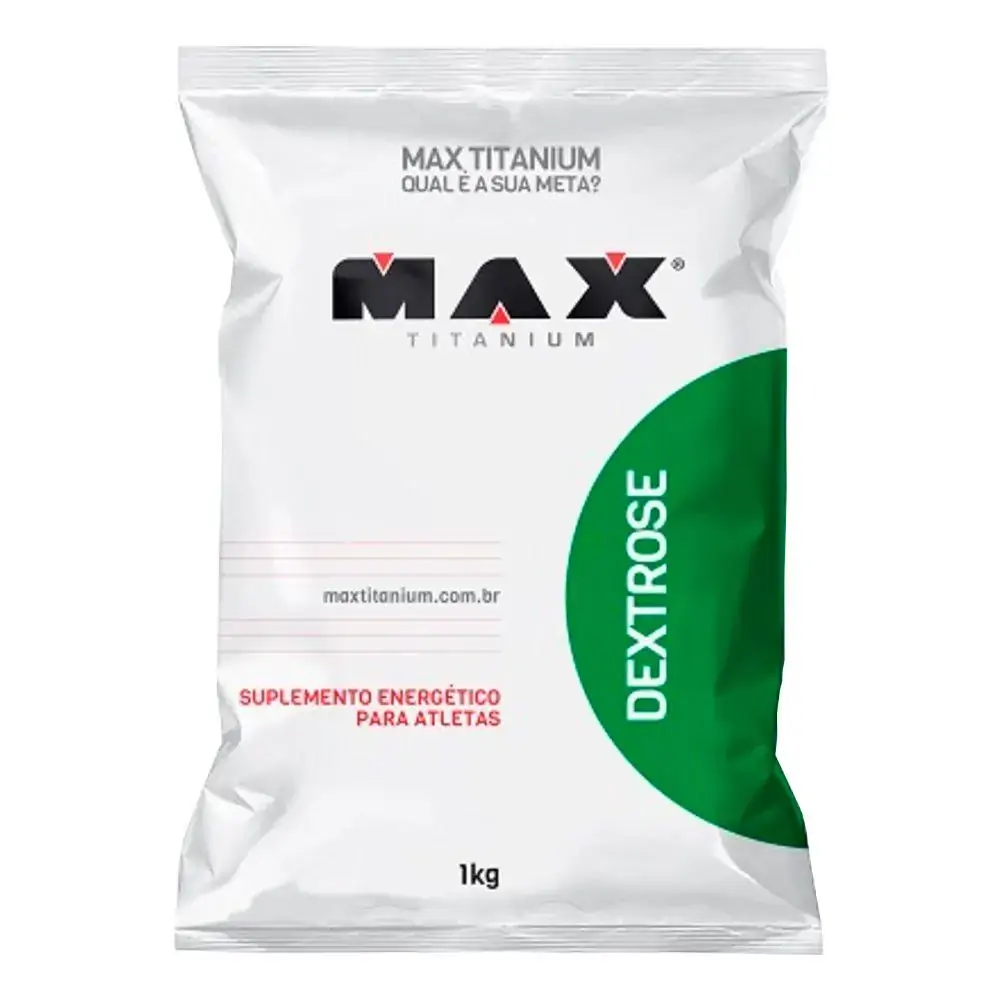 Dextrose Carboidrato em pó 1kg Max Titanium