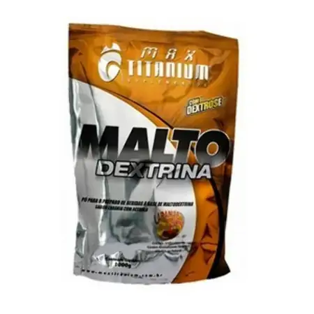 Esportivo Max Titanium Malto Dextrina Sachê Pó 1000 Gramas
