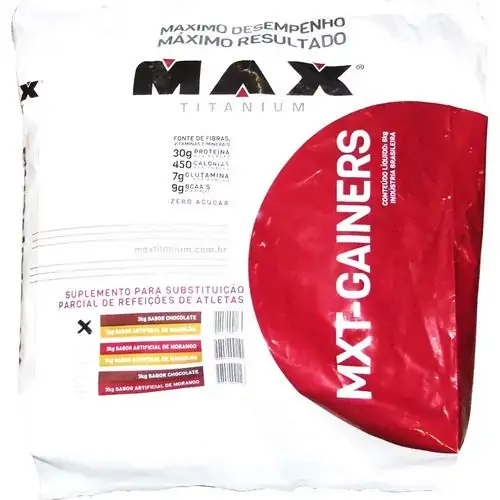 Mtx Gainers Max Titanium Morango Com Baunilha 6kg