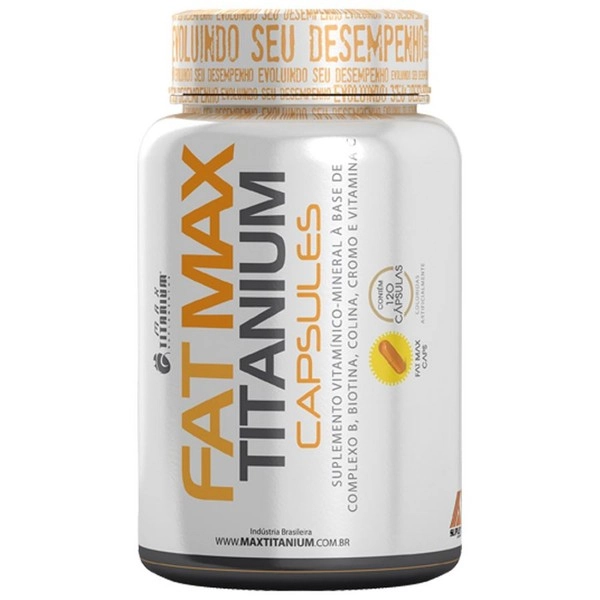 Esportivo Max Titanium Fat Max Pote 120 Cápsulas