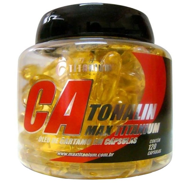 Nutricional Max Titanium Ca Tonalin Pote 120 Cápsulas