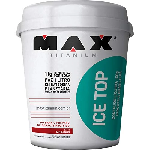 Ice Top Max Titanium Sabor Morango