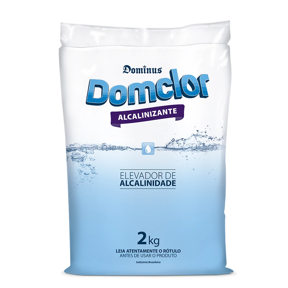 Alcalinizante Domclor 2kg Limpeza Para Piscina