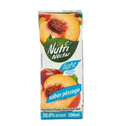 Suco Nutrinectar Pessego Light 200ml