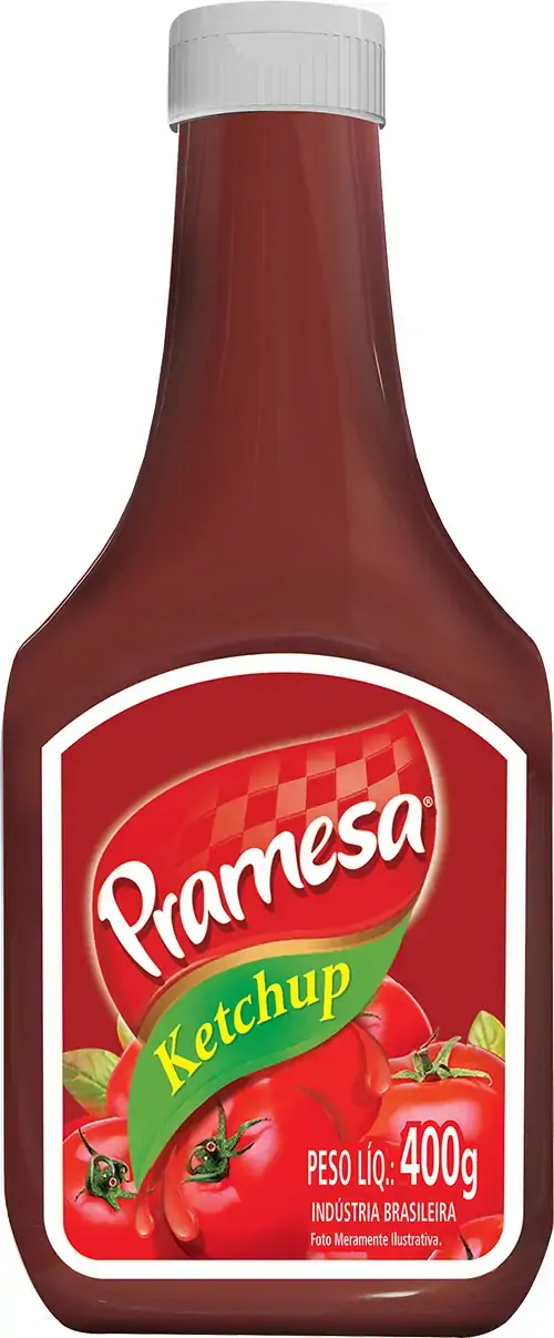 Ketchup Tradicional Pramesa Squeeze 400g
