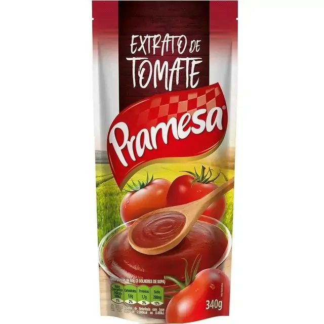Extrato Tomate Pramesa 340g Pouch