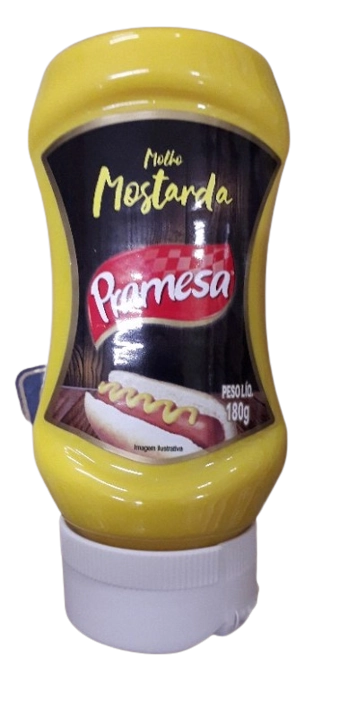 Mostarda Amarela Pramesa Squeeze 180g