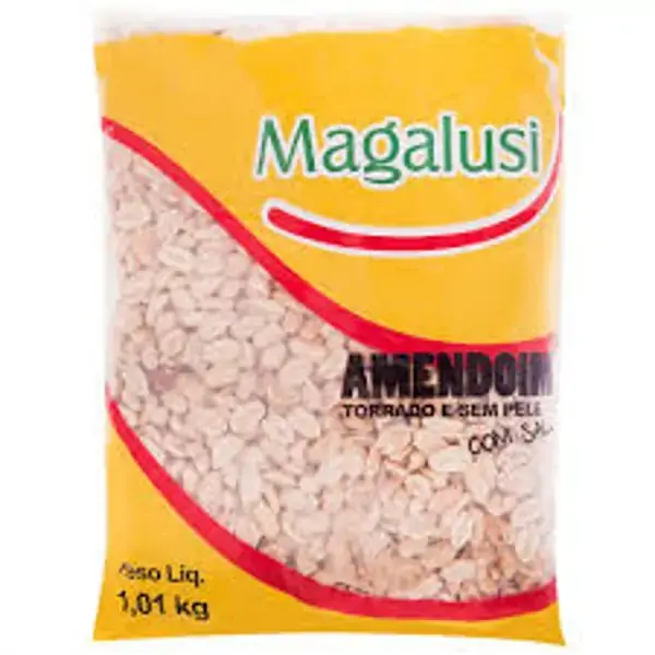 Amendoim Magalusi 1kg Torrado C/casca