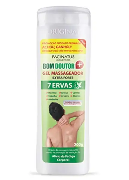 Gel Massageador Bom Doutor 7 Ervas Facinatus 200g