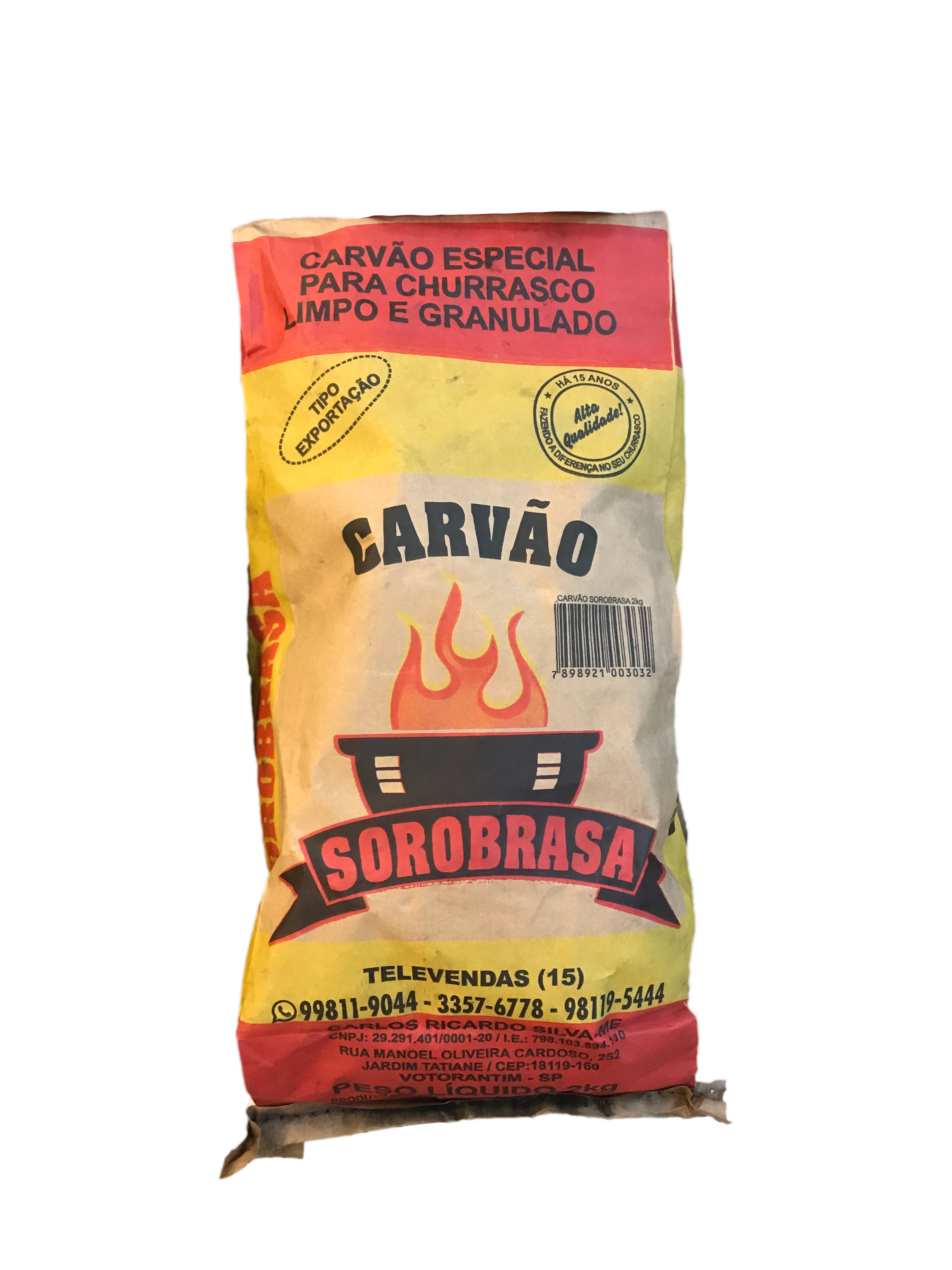 Carvao Sorobrasa 2kg
