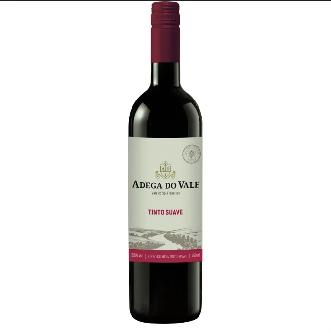 Vinho Adega Do Vale Suave 750ml