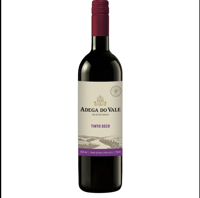 Vinho Adega Do Vale Seco 750ml
