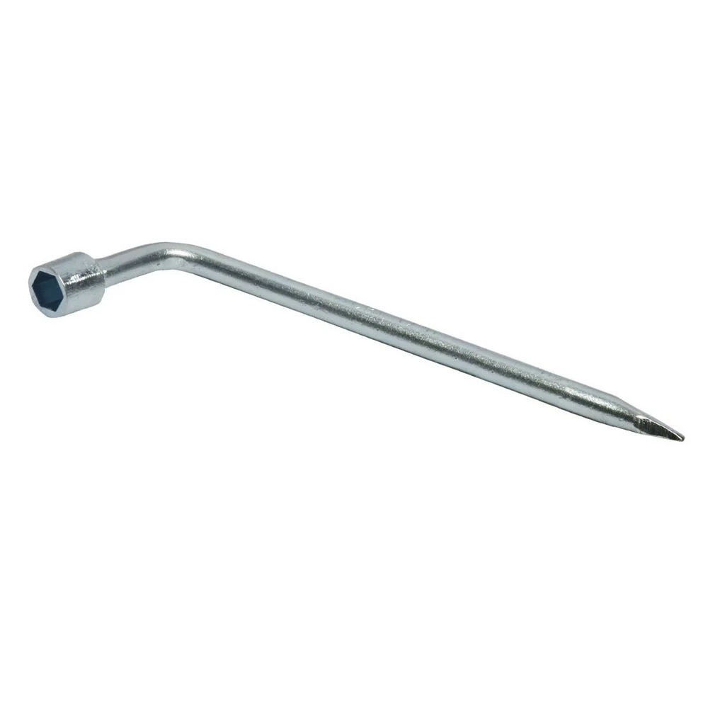 Chave de Roda Tipo "L" com Espátula 17X350mm - COMPLEXO ANHANGUERA CRL03
