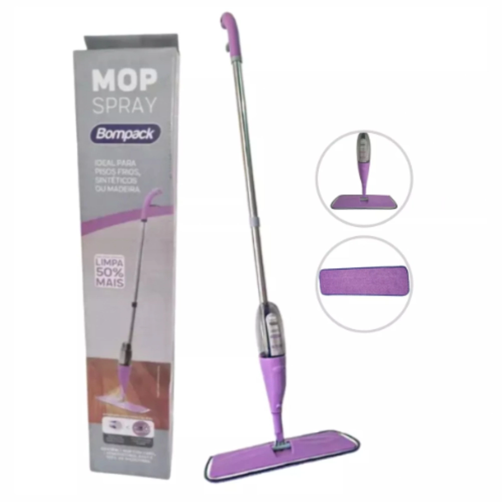 Mop Spray Bompack Microfibra C/cabo