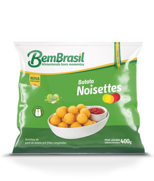 Batata Bem Brasil Noisettes 400g