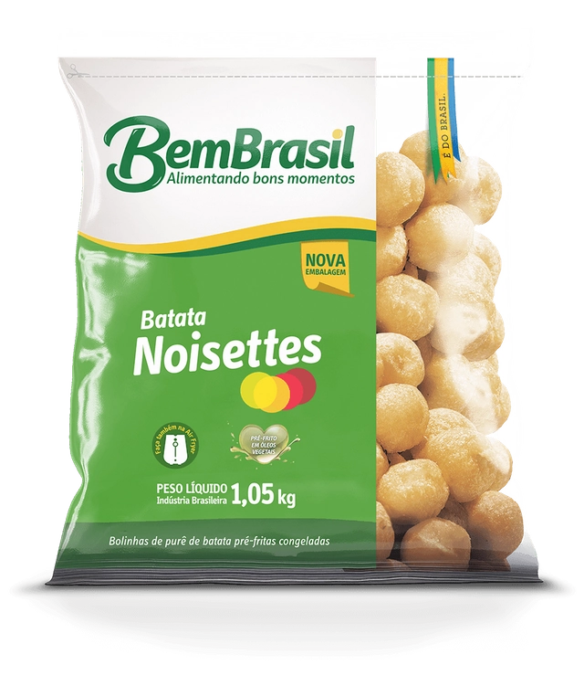 Batata Bem Brasil Noisettes 1,05kg