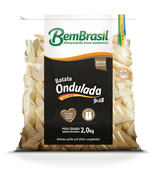 Batata Bem Brasil Corte Espcial Ondulada 2kg