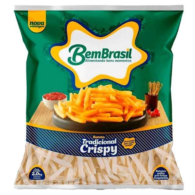 Batata Bem Brasil Crispy Pct 2kg