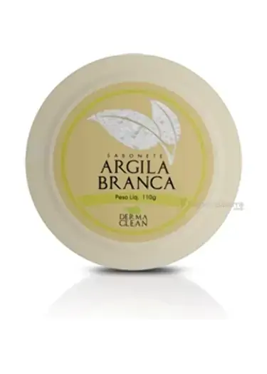 Sabonete De Argila Branca Derma Clean 110g