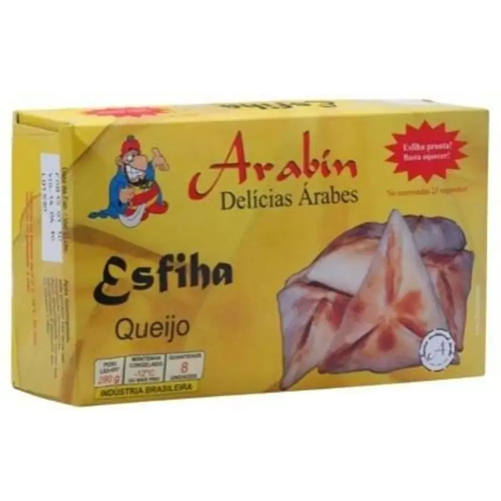 Esfiha Arabinho 360gr Queijo