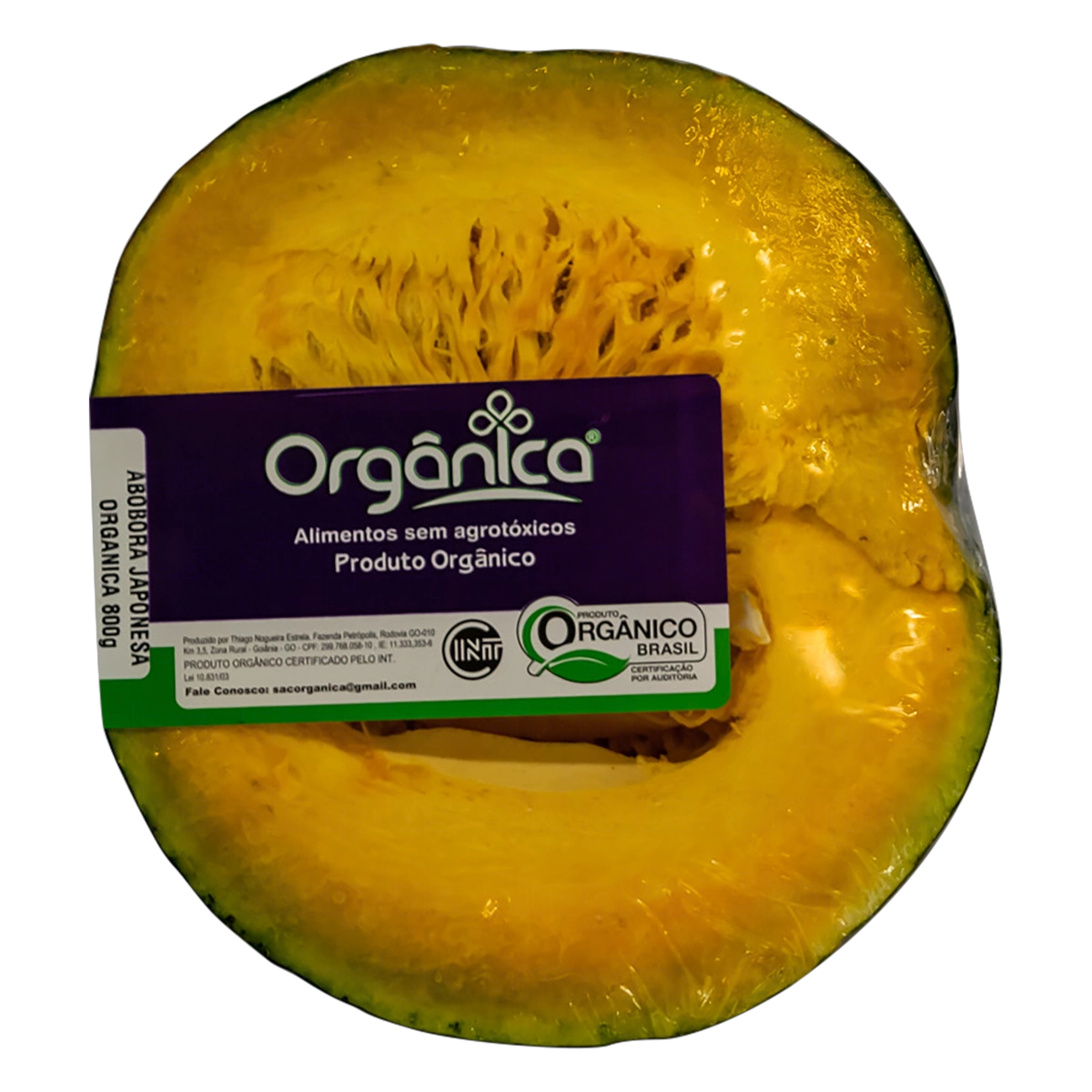 Abóbora Japonesa Orgânica 800g