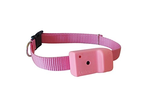 Coleira Antilatido Amicus Cães Smart 2 Plus Rosa