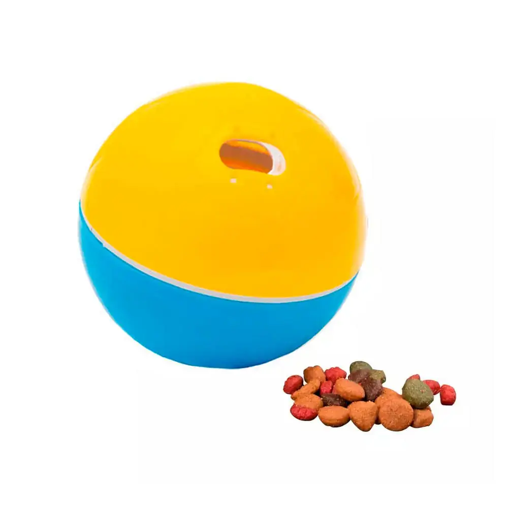 Brinquedo Amicus Mini Crazy Ball Azul/amarelo
