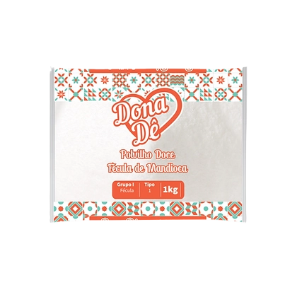 Polvilho Dona De 1kg Doce Tipo 1