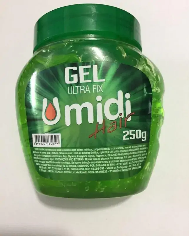 Gel Fix Umidi Hair Pt Verde 250g