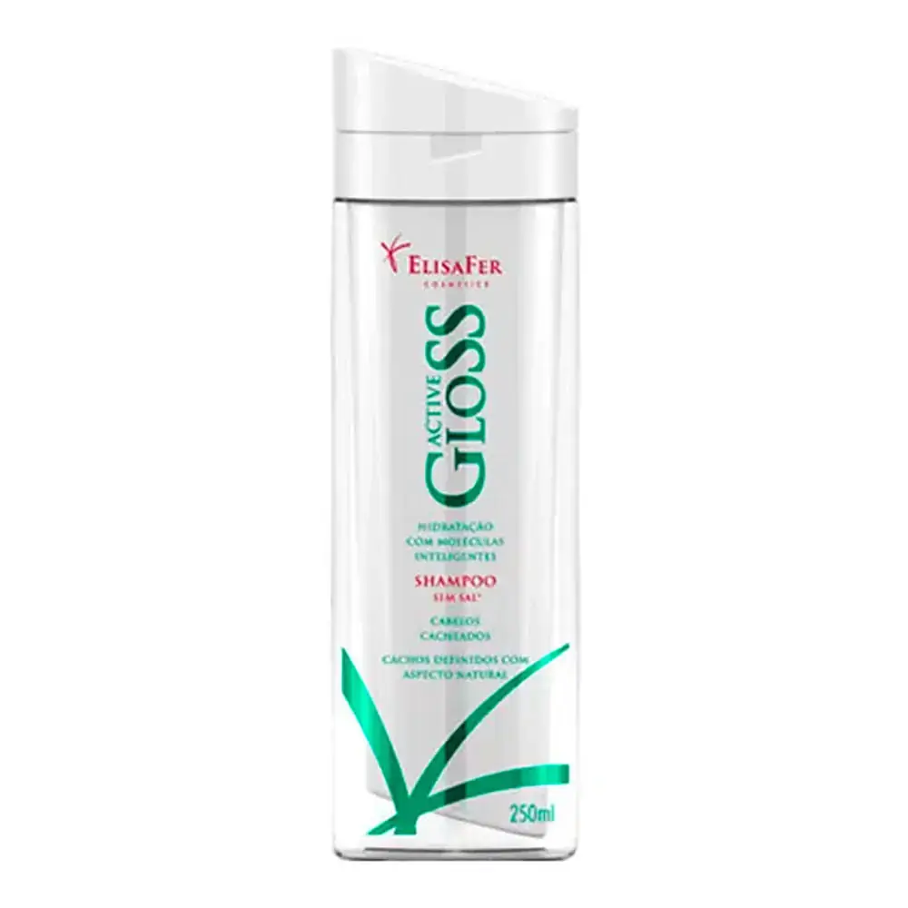 Elisafer Shampoo Active Gloss Cab Cacheados