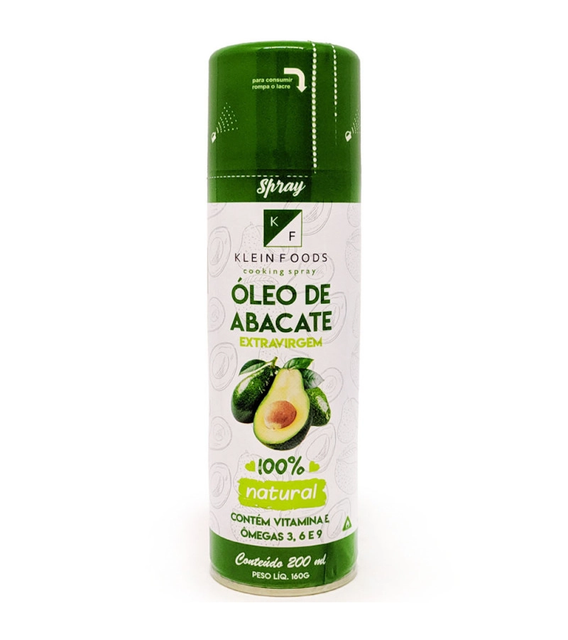 Oleo Abacate Extra Virgem Spray Klein Foods 200ml