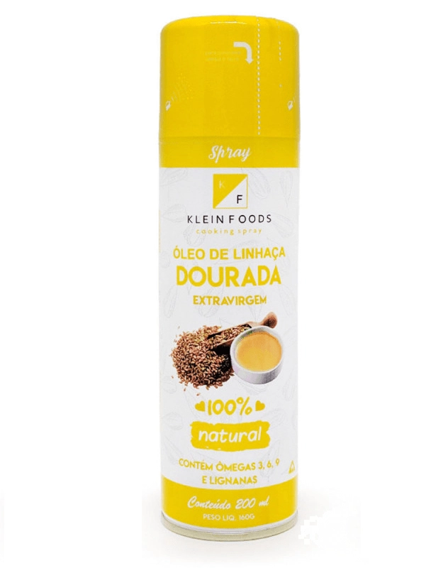 Oleo De Linhaca Dourada Ex Virg Spray Klein Foods 200ml