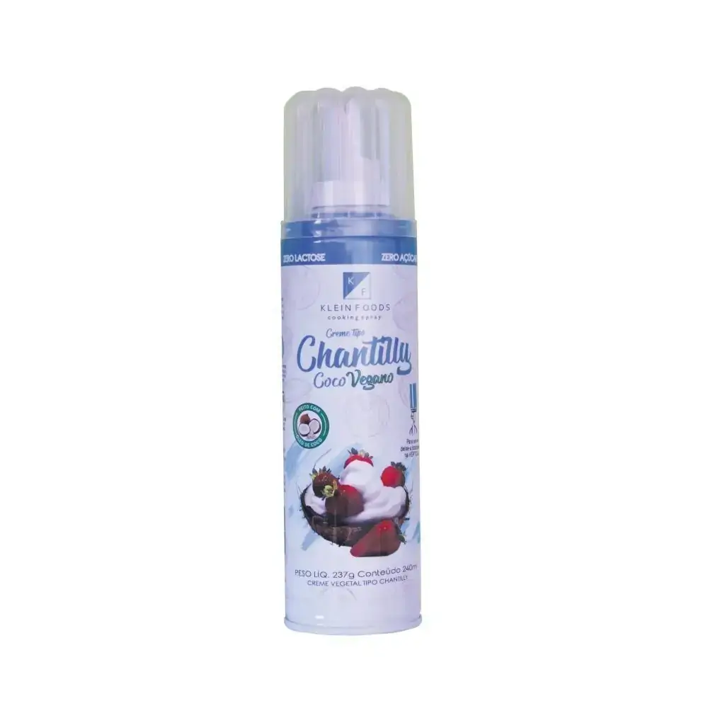 Creme de Coco Tipo Chantilly Spray 240 ml Klein Foods
