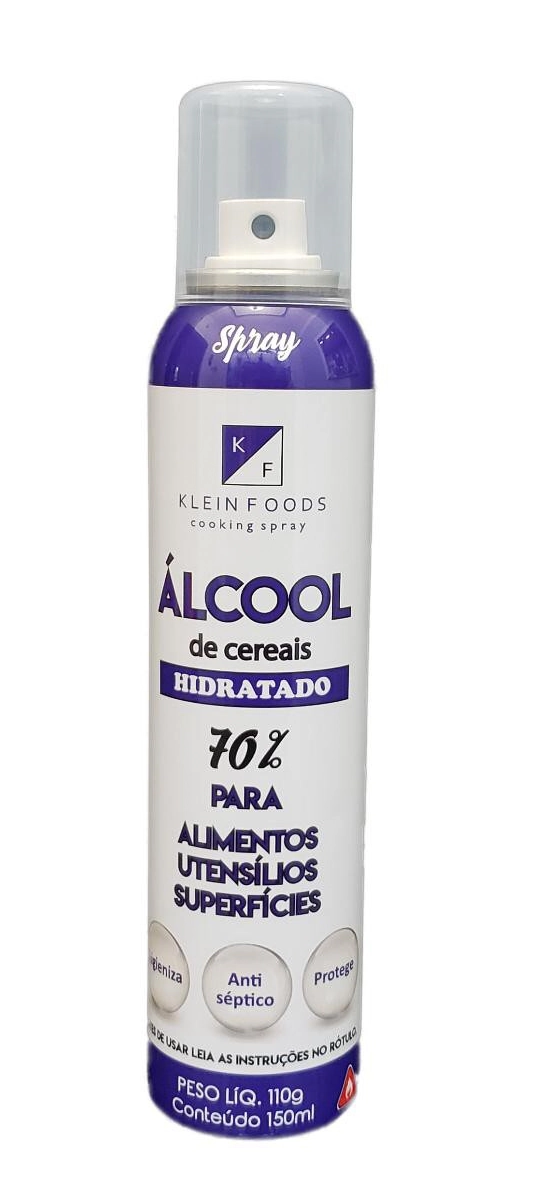 Álcool 70 De Cereais Spray 150 ml KLEIN FOODS