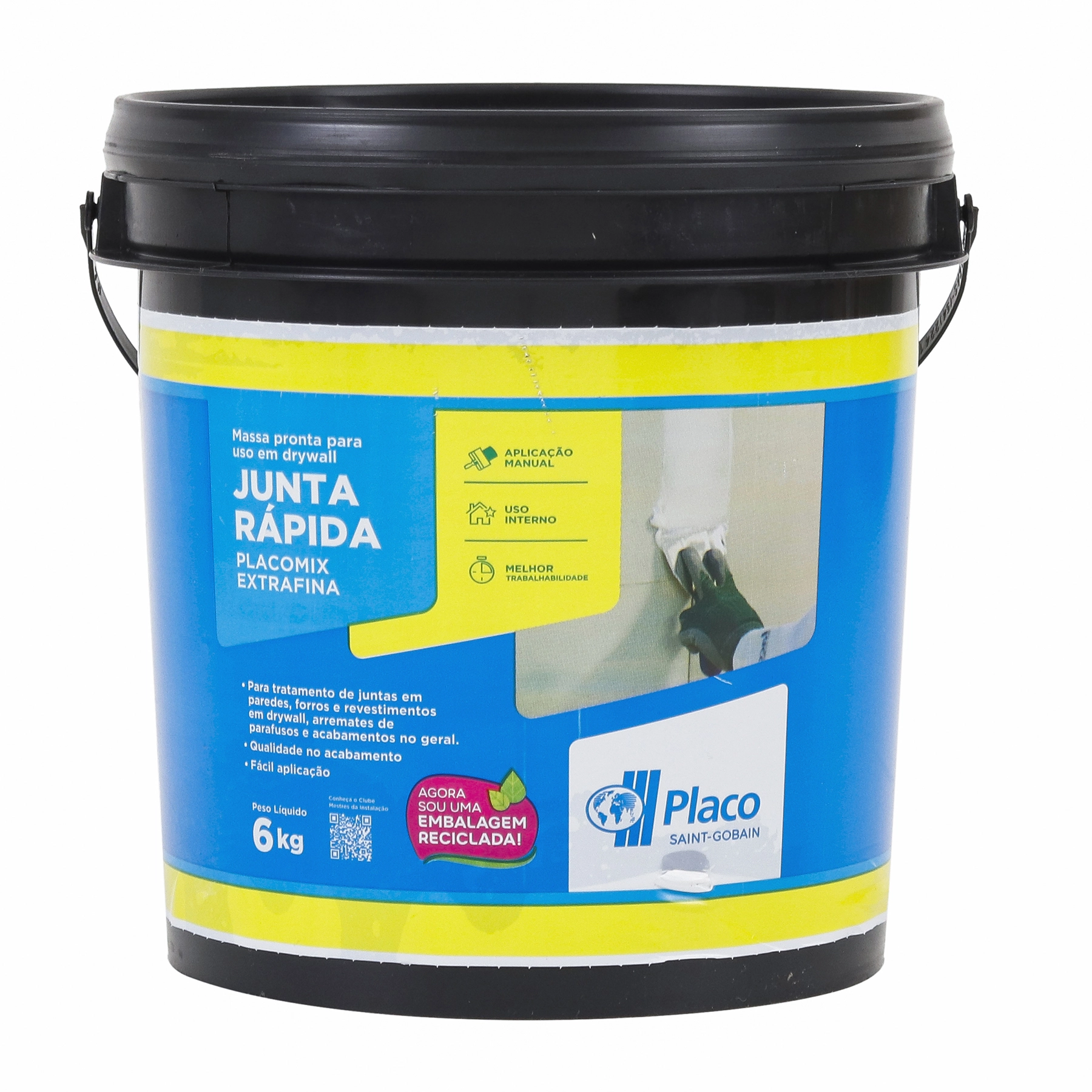 Massa para Drywall Extrafina Placomix - 6kg