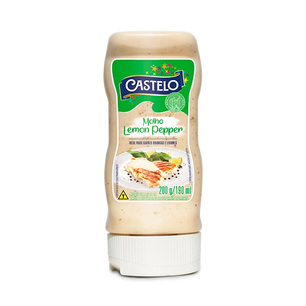 Molho Castelo Lemon Pepper 200g